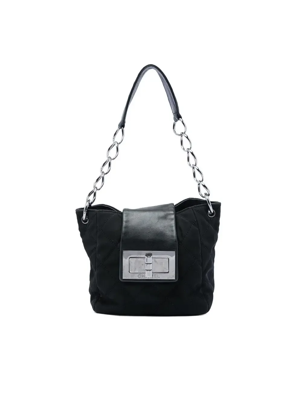 Chanel Quilted Nylon Giant Mademoiselle #321360C11B